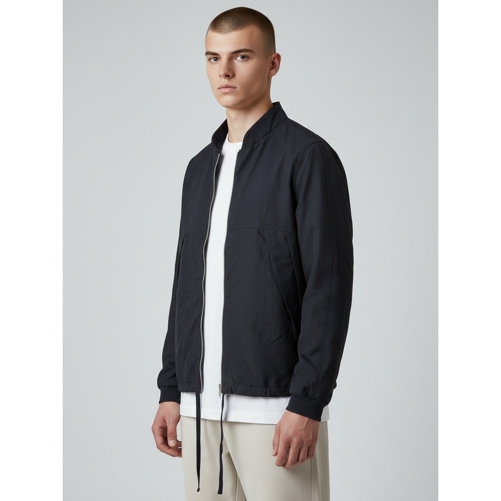 G-Star‎ Raw by Marc Newson MN LT 7D JKT Sumi Blue Bomber Jacket Mens Med D01482
